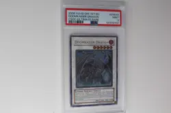 2008 Yu-Gi-Oh! Doomkaiser Dragon CSOC-EN043 Ultimate Rare 1st Edition PSA 9 - Image 1