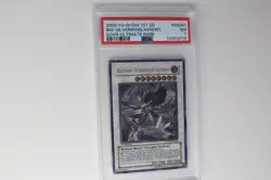 2009 YuGiOh Blackwing - Silverwind the Ascendant SOVR-EN041 Ult Rare 1st Ed PSA - Image 1