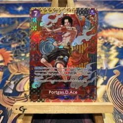 Portgas.D.Ace OP02-013 SP Alt Art English NM/M One Piece TCG - Image 1