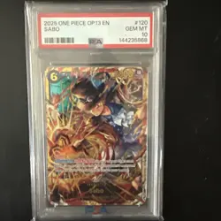 Sabo (120) OP13-120 Carrying On His Will Foil - Image 1