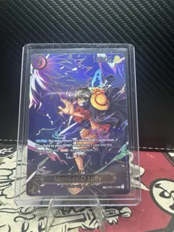 Monkey D Luffy SP OP09-119 OP13 Carrying On His Will Foil English One Piece TCG - Image 1