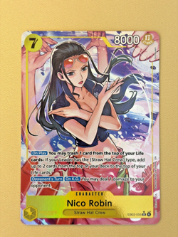 One Piece Nico Robin Alt Art EB03-055 Extra Booster: Heroines Edition English - Image 1