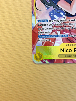 One Piece Nico Robin Alt Art EB03-055 Extra Booster: Heroines Edition English - Image 4