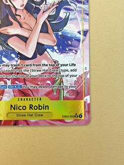 One Piece Nico Robin Alt Art EB03-055 Extra Booster: Heroines Edition English - Image 5