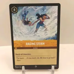 Disney Lorcana Raging Storm 28/203 NM Winterspell - Image 1