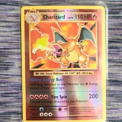 Pokemon Charizard Holo Rare Evolutions Card 11/108 150 HP English 2016 - Image 1
