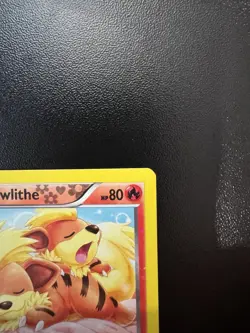 Growlithe RC4/RC25 Legendary Treasures Radiant Collection Holo Pokemon Card LP - Image 4