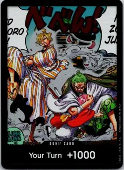 DON!! Card (Zoro and Sanji) - Wings of the Captain (OP06) - One Piece TCG ENG - Image 1