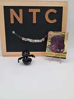 Bakugan Battle Brawlers Darkus Exedra B2 660g Classic Rare w/Card - Image 1