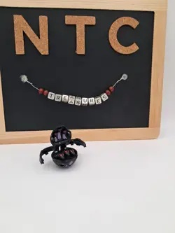 Bakugan Battle Brawlers Darkus Exedra B2 660g Classic Rare w/Card - Image 2