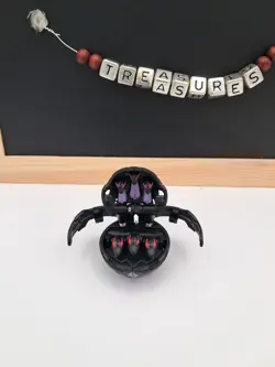 Bakugan Battle Brawlers Darkus Exedra B2 660g Classic Rare w/Card - Image 4