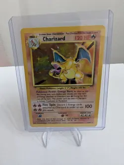 Pokemon Charizard 4/102 1999 Base Set Holo Rare Card - Image 1