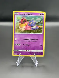 Pokemon Galarian Slowpoke SWSH126 Sword & Shield Promo Holo Card 70 HP Basic - Image 1