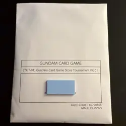 Gundam Card Game Store Tournament Kit TKIT-01 New English - Image 1