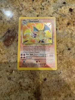 Charizard 4/102 Base Set Holo Rare Pokemon TCG Card Wizards of the Coast 1999 - Image 1