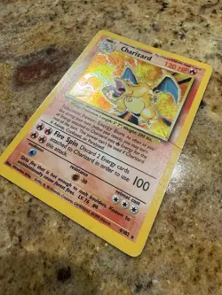 Charizard 4/102 Base Set Holo Rare Pokemon TCG Card Wizards of the Coast 1999 - Image 5