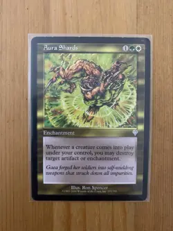 Aura Shards - MTG Invasion - Magic the Gathering LIGHTLY PLAYED - 2 Available - Image 1