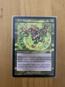 Aura Shards - MTG Invasion - Magic the Gathering LIGHTLY PLAYED - 2 Available - Image 3
