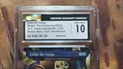MTG Eddie the Judge - Bruvac the Grandiloquent #2181 🌈 Foil SLD CGC 10 - Image 2