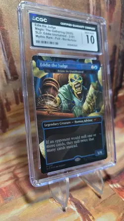 MTG Eddie the Judge - Bruvac the Grandiloquent #2181 🌈 Foil SLD CGC 10 - Image 3