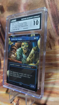 MTG Eddie the Judge - Bruvac the Grandiloquent #2181 🌈 Foil SLD CGC 10 - Image 4