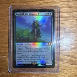Wizards of the Coast Imotekh the Stormlord Legendary Artifact Mythic Black Foil… - Image 1