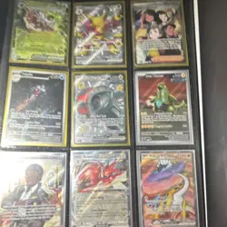 Pokemon TCG Holo Foil V GX EX Full Art Card Lot Charizard Mew Dragonite Pikachu - Image 1