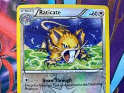 Pokemon TCG Raticate 105/149 Boundaries Crossed Reversed Holo Uncommon - Image 2