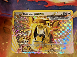 Pokemon TCG Raticate BREAK Rare BREAK XY - BREAKpoint 89/122 NM - Image 1