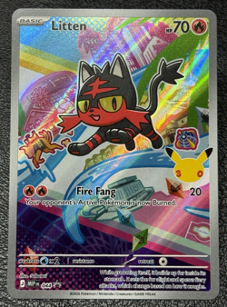 Litten MEP 044 Promo - Illustration Rare - Pokemon TCG: 30th Anniversary - NM - Image 1