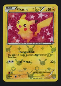 Pikachu RC7/RC25 Legendary Treasures: Radiant Collection Holofoil Pokemon TCG - Image 1