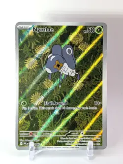 Pokemon TCG Nymble 096/094 Me02: Phantasmal Flames Illustration Rare Holo NM/M+ - Image 1