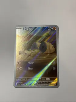 Sandile - 216/198 Scarlet & Violet ART RARE Pokemon - NM/MINT - Image 1