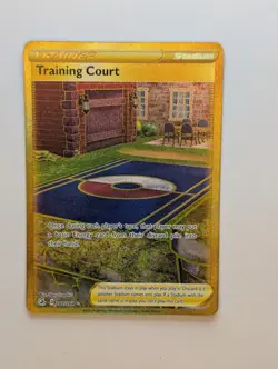 Training Court - 282/264 - Pokemon Fusion Strike Sword Shield Secret Rare NM - Image 1