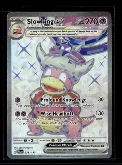 Pokemon 2023 Paldea Evolved Slowking EX SR #238/193 - Image 1