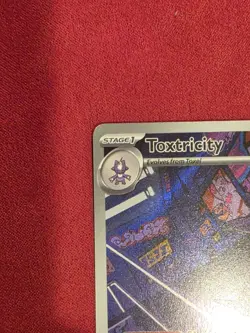 Pokemon TCG Phantasmal Flames Toxtricity #103/094 Illustration Rare NM - Image 5
