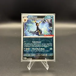 Pokemon TCG SV Promos (Gamestop Stamp) #130/197 Umbreon SEALED - Image 1