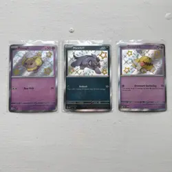 Pokemon TCG Paldean Fates Maschiff Fidough Greavard 069 070 071 NM Promos - Image 2