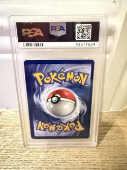 1999 Pokemon Fossil 1st Edition Dragonite #4 PSA 9 - Image 2