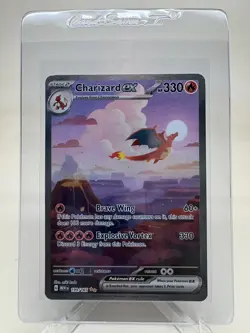 2023 Pokemon 151 Charizard ex 199/165 Holo SIR Special Illustration Rare NM-MINT - Image 1