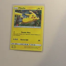 Pikachu Pokemon SM04 Cosmos Holo Pokemon TCG General Mills Cereal Promo Minty - Image 1