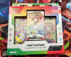 Pokemon TCG First Partner Illustration Collection Series New Sealed. Ships 3/23 - Image 1