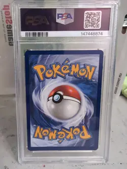 2025 Pokemon Pfl En-Phantasmal Flames #106 Meowth Illustration Rare PSA 9 - Image 2