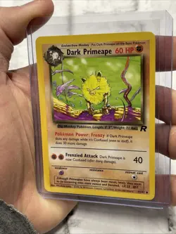 Pokemon TCG Dark Primeape Team Rocket 43/82 Regular Unlimited Uncommon NM Vtg - Image 2