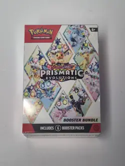 Pokemon TCG Prismatic Evolutions Booster Bundle Box Factory Sealed SHIPS TODAY - Image 1