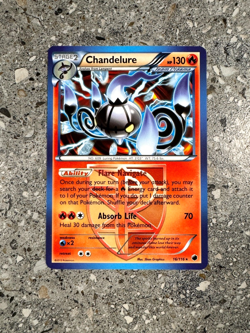 Pokemon TCG Chandelure 16/116 Plasma Freeze Non-Holo Rare Deck Exclusive NM-M - Image 1