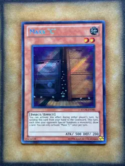 Yugioh Maxx "C" STOR-EN086 Secret Rare NM - Image 1