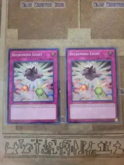 YUGIOH 2X BECKONING LIGHT SPWA-EN057 SUPER 1ST ED NM - Image 1