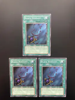 Yugioh Black Pendant SDP-025 Common Unlimited Edition MP/HP X3 - Image 1