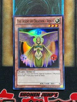 Yugioh The Agent Of Creation - Venus LCYW-EN253 Super Rare 1st Ed LP - Image 1